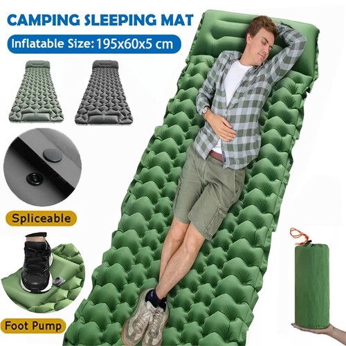Inflatable mat camping - mat,