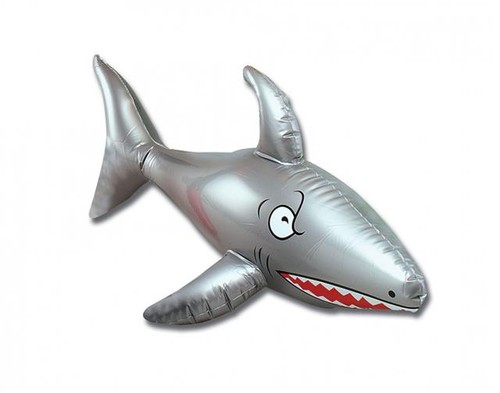 Giant inflatable shark - inflatable, fancy