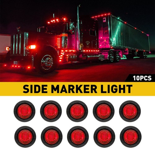 10x 12v led red side - 12v,
