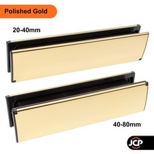 ERA 12 Inch Letter Box Letter Plate Set for uPVC, Composite & Timber Doors