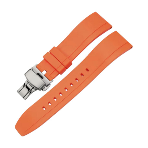 Rubber watch strap band - rubber,