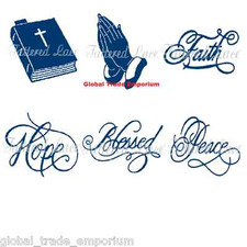 Tattered Lace ESSENTIALS - NEW RELEASES - Biblical & Religious Dies & Sentiments