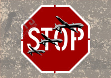 Banksy Style Stop