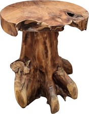 Teak Root Round Side Table 60cm - Indoor / Outdoor