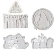 Easy Release Silicone Gnomes Elder Mold For Festival Gnome Decoration Crafting