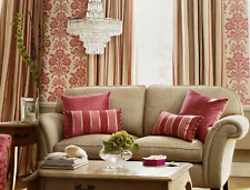 Laura Ashley wallpaper Tatton Cerise -3 Rolls- W071554-A/2 Same Batch Free P&P