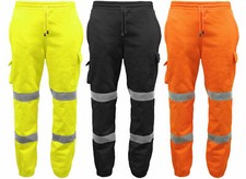 HI VIZ VIS JOGGING BOTTOMS