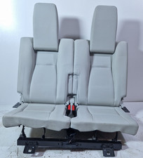 14-19 LAND ROVER L550 DISCOVERY SPORT 3RD ROW REAR SEAT SET IN GREY LEATHER
