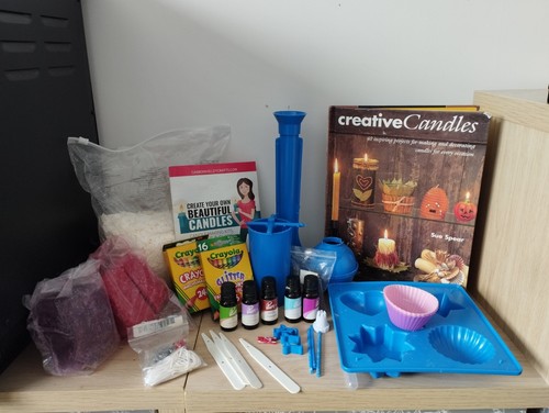 Candle making supplies kit - candle,
