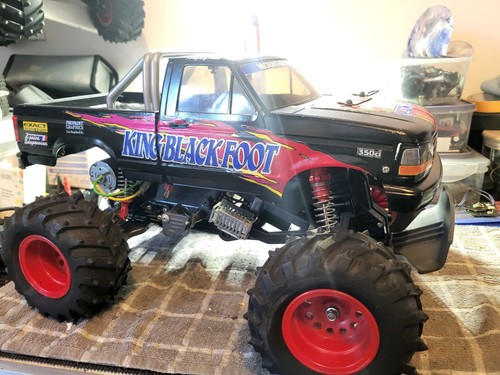 Vintage tamiya king - king, blackfoot