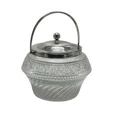A Silver Lid & Rim Glass