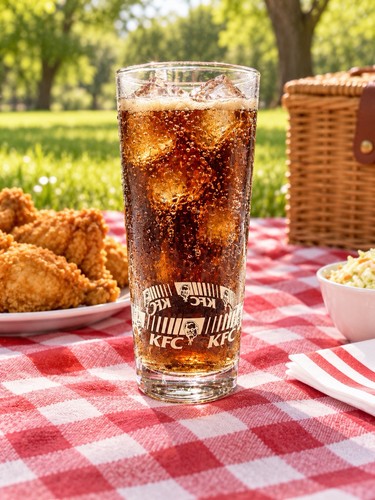 Vintage kfc highball - kfc, glass