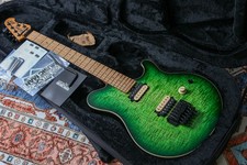 ERNIE BALL USA Music Man Axis Quilt Floyd "Matcha Green + Maple" (2025)