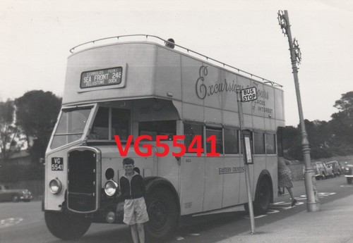 Bus photo 5x3 eastern - photo, b/w