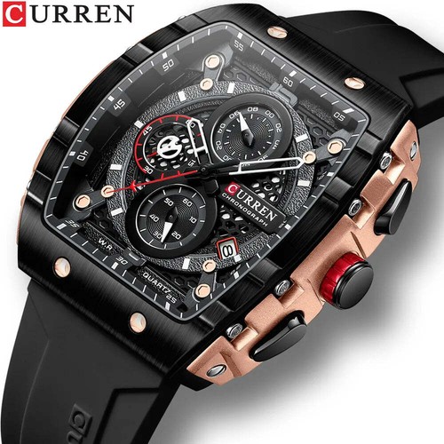 Men square quartz - men,