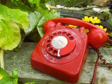 vintage 1960s Red British Post