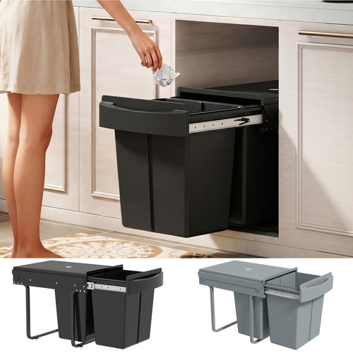 40l pull out bin with - bin, smooth