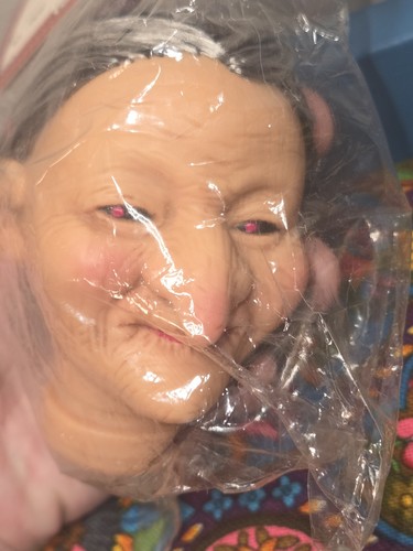 Vintage witch doll head - witch,