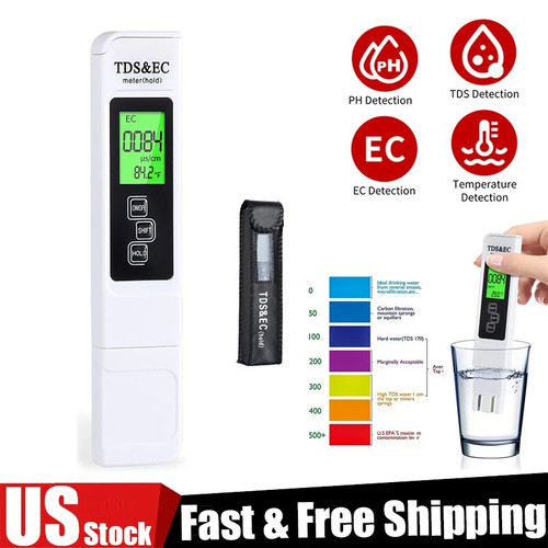 Tds meter digital tester water - tds,