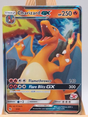 Charizard 68 hidden - gx,, 9/68,