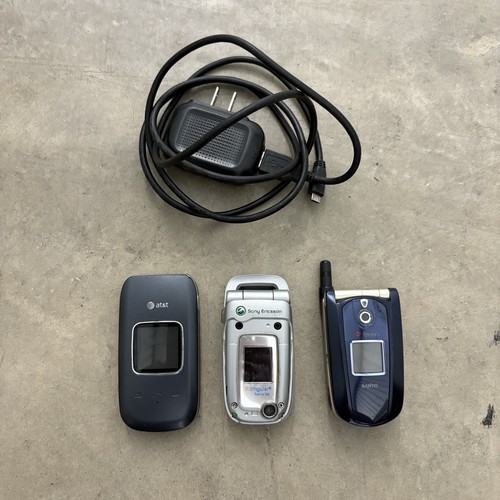 Lot vintage flip - of,