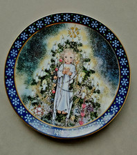 1986 Konigszelt Bayern Das Christkind 9 1/2" Christmas Plate Sulamith Wulfing B1
