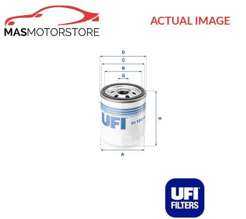Engine oil filter ufi - oil, 2318800
