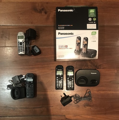 Cordless phones vintage set - phones,