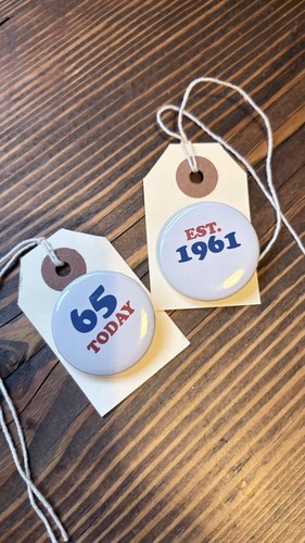 Today birthday badge set - today,
