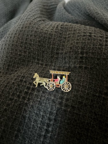 Vintage horse drawn carriage - drawn,