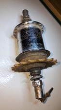 Vintage Sturmey-Archer SW Hub With Sprocket , 2 Part Indicator Chain, Axle Nuts