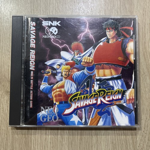 Savage reign snk neo - geo, cd