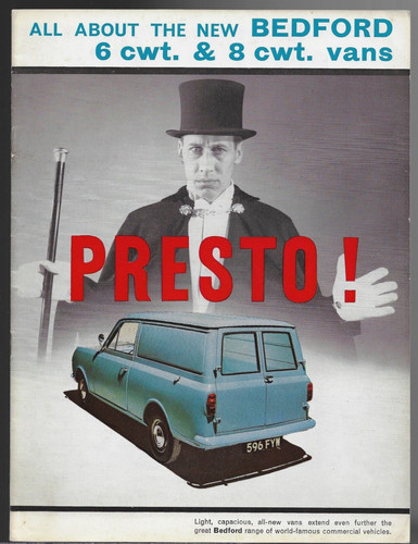 Bedford van 1964 1965 - 1964-1965, uk