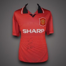 Eric Cantona Signed 1996 Manchester United Private Signing COA £249