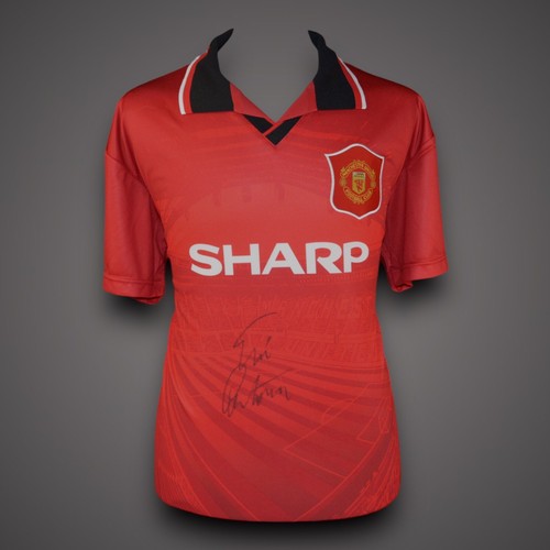Eric cantona signed 1996 - cantona,