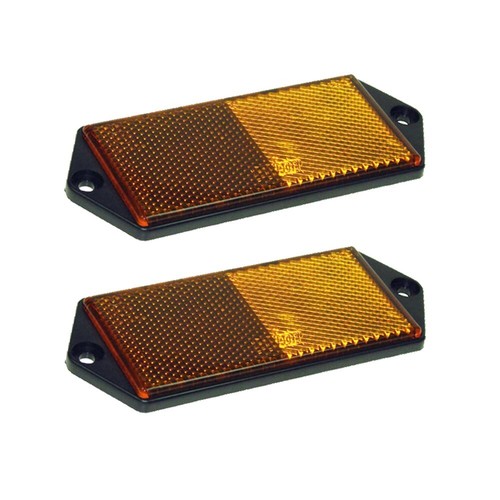 Amber reflectors side - 2,