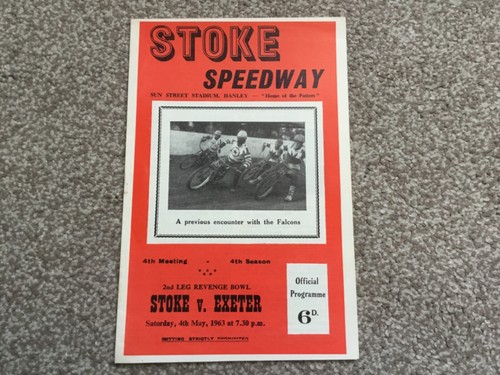 Stoke exeter 4 5 - stoke, 4/5/63