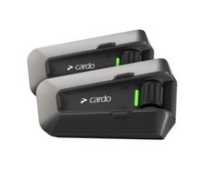 Cardo Packtalk Edge Duo PT200101 Bluetooth Intercom Headset Air Mount Motorcycle