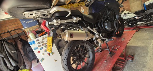 Triumph explorer tiger exhaust - tiger,