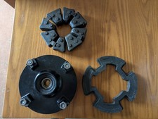 XT600E Rear Sprocket Carrier and Rubbers