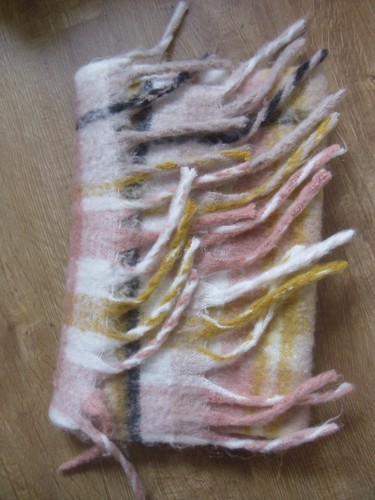 Soft brushed plaid scarf - soft,