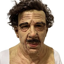 Realistic Latex Old Man Face