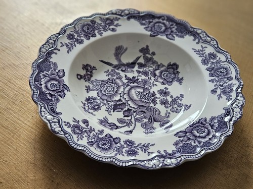 Vintage crown ducal - vintage, mulberry