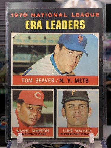 1971 topps era leaders - topps, tom