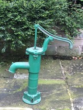RUSTIC CAST IRON PUMP WATER DECOR OLD TALL GARDEN FARM  BATHROOM SPARES REPAIRS