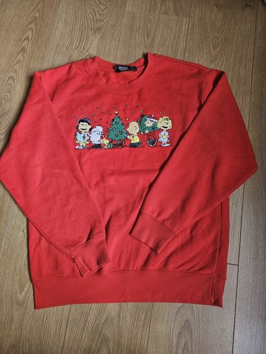 Peanuts red christmas sweater - peanuts,