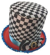 Adults Mad Hatter Checkered
