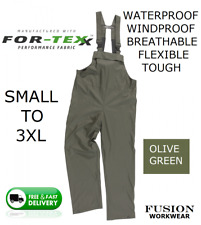 FISHING/ANGLING BIB & BRACE,WATERPROOF,BREATHABLE,SILENT,SOFT,SUPPLE,XS-XXXL,WET
