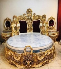 Baroque Style Luxury Round Bed
