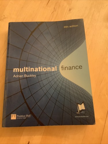 Multinational finance - multinational,